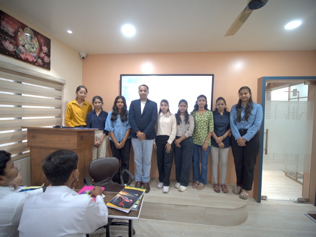 Interactive Smart Screen Project Presentation by Students at CJC